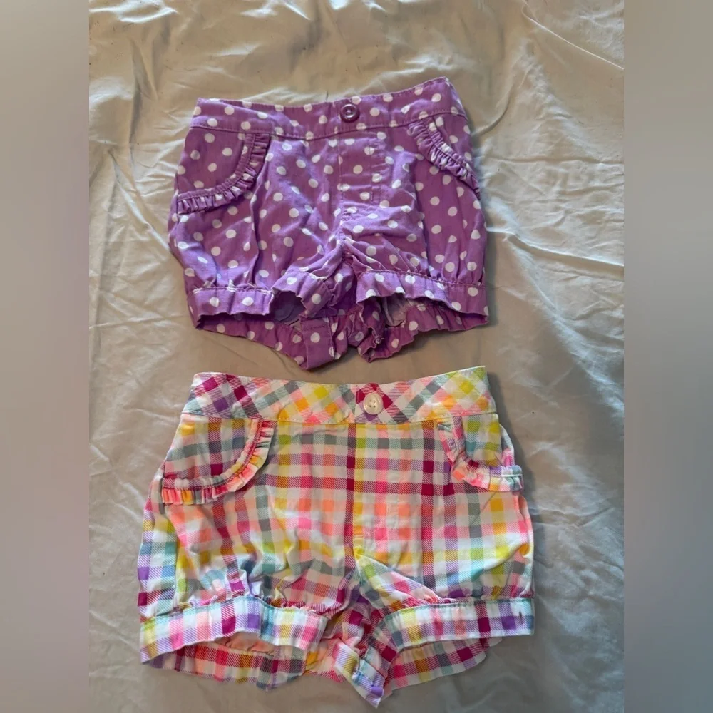 Garanimals Baby Bloomers Set - Purple and Multicolor 3-6 mo